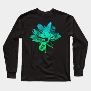 Abstract Lotos Long Sleeve T-Shirt